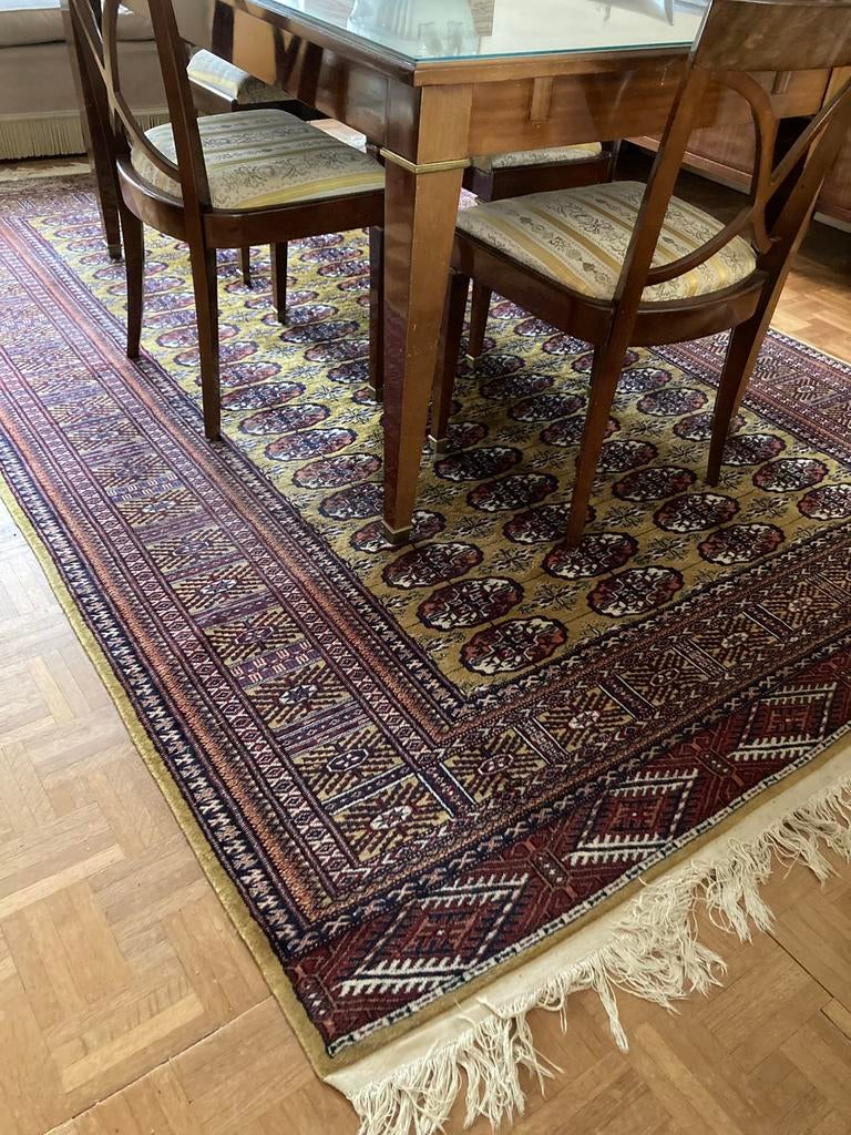 Grand tapis d’Orient Pakistan Bohara en excellent état, Maison & Meubles, Enlèvement, Comme neuf