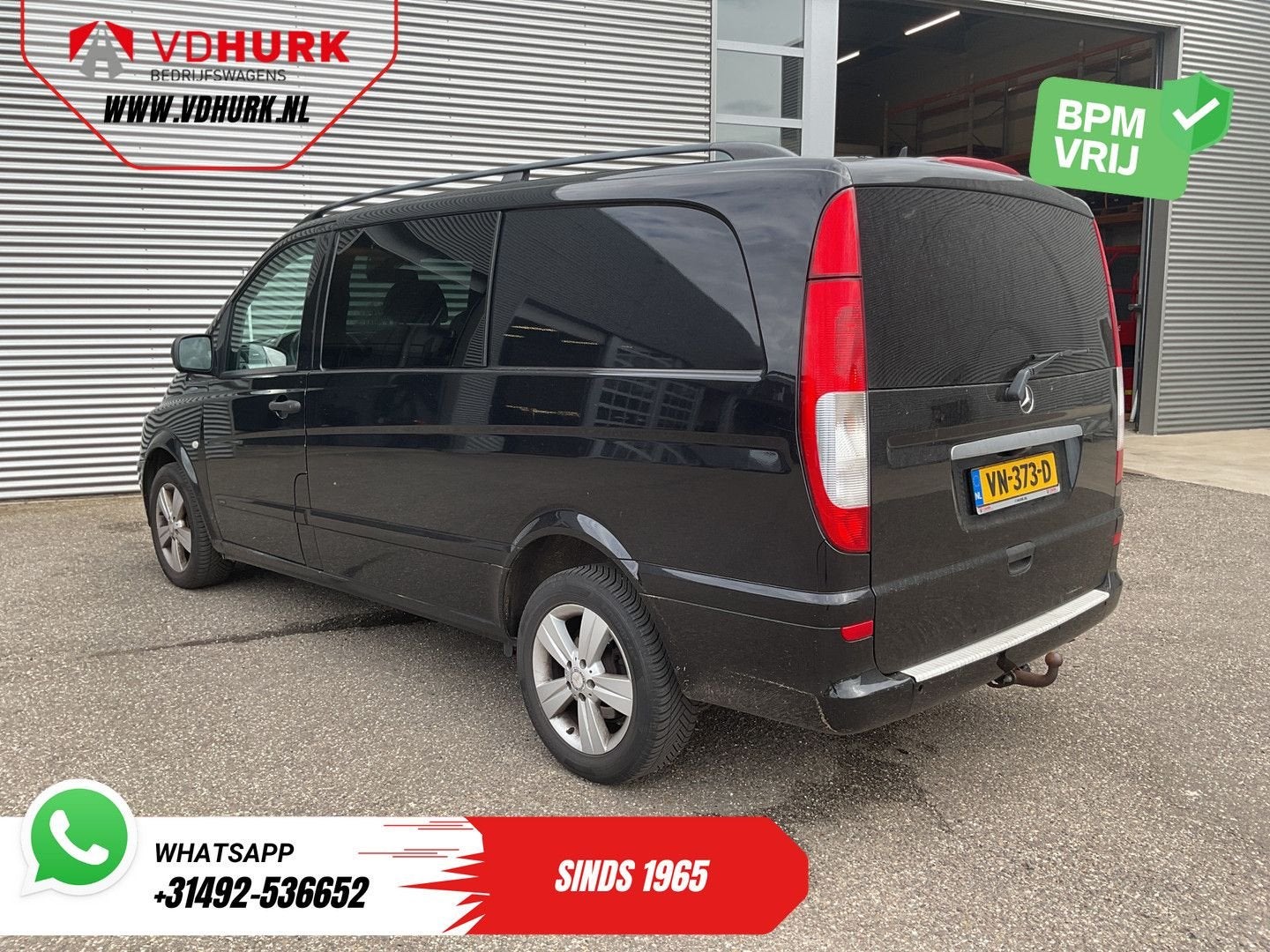 Mercedes-Benz Vito 116 CDI Aut. DC Dubbel Cabine MARGE EXPOR, Autos, Camionnettes & Utilitaires, Electronic Stability Program (ESP)