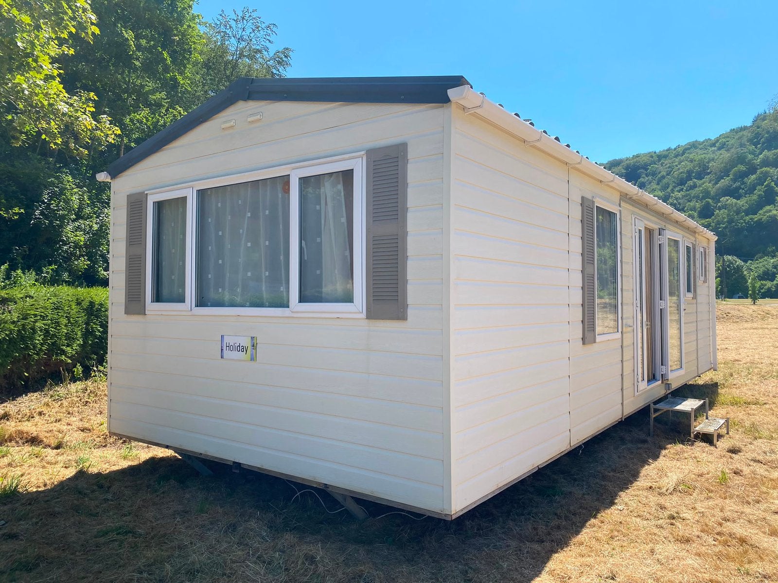 Stacaravan florida op camping la vallée rochehaut