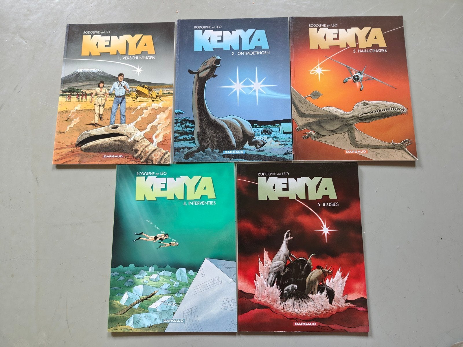stripreeks Kenya, Boeken, Stripverhalen, Ophalen