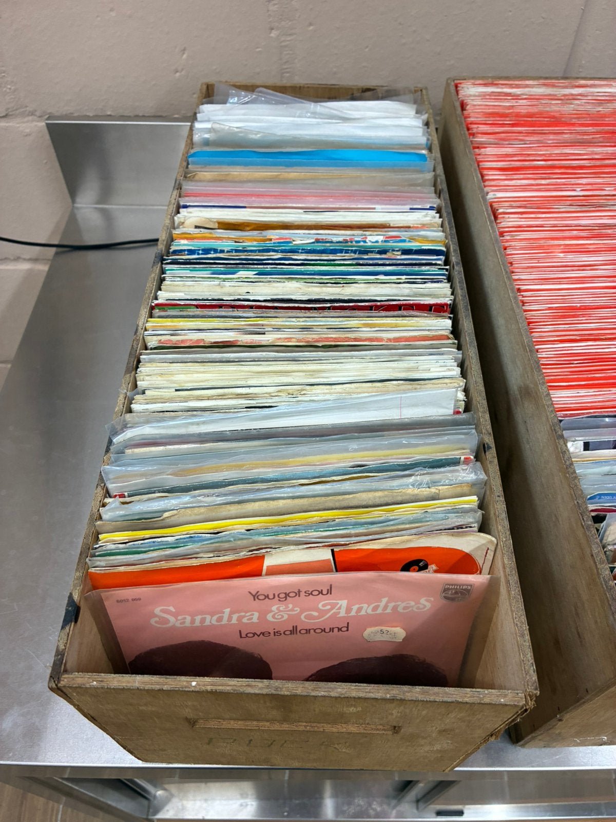 Large Partij Vinyl Singles (ca. 390 stuks), Ophalen, Gebruikt, Overige genres, 7 inch