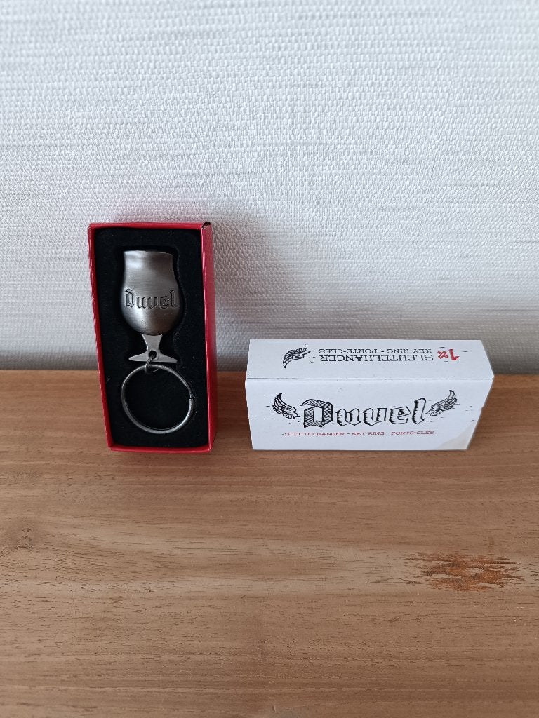 Metalen DUVEL sleutelhanger flesopener, Verzamelen, Biermerken, Ophalen of Verzenden, Nieuw, Flesopener, Duvel