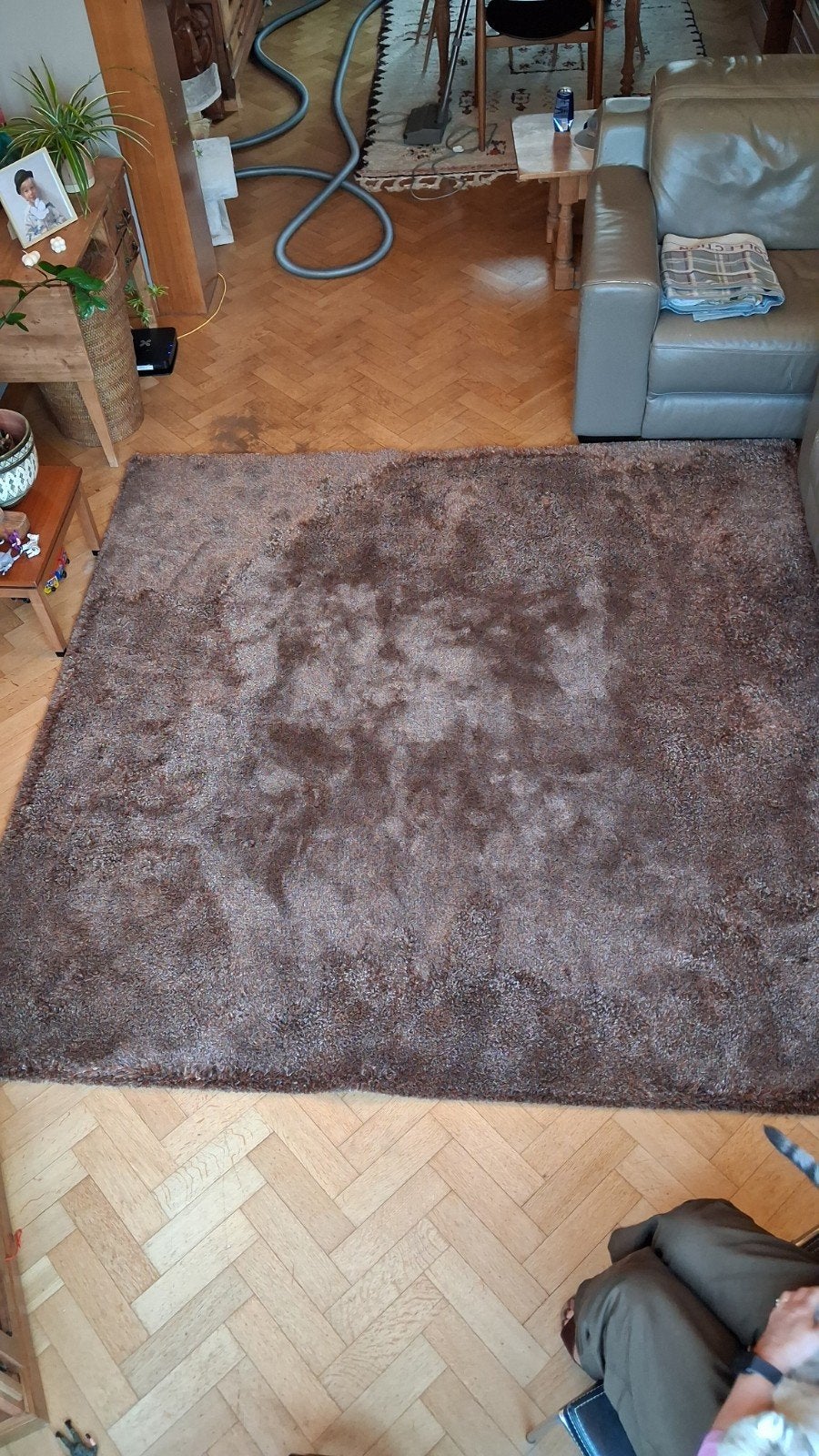 moquette de qualité de la marque Sign. 2,2 x 2,2 m, Enlèvement