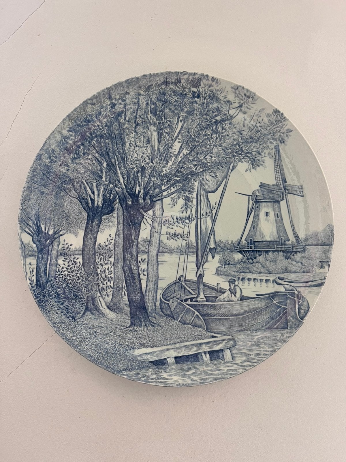 Delfts blauw wandbord, Verzenden