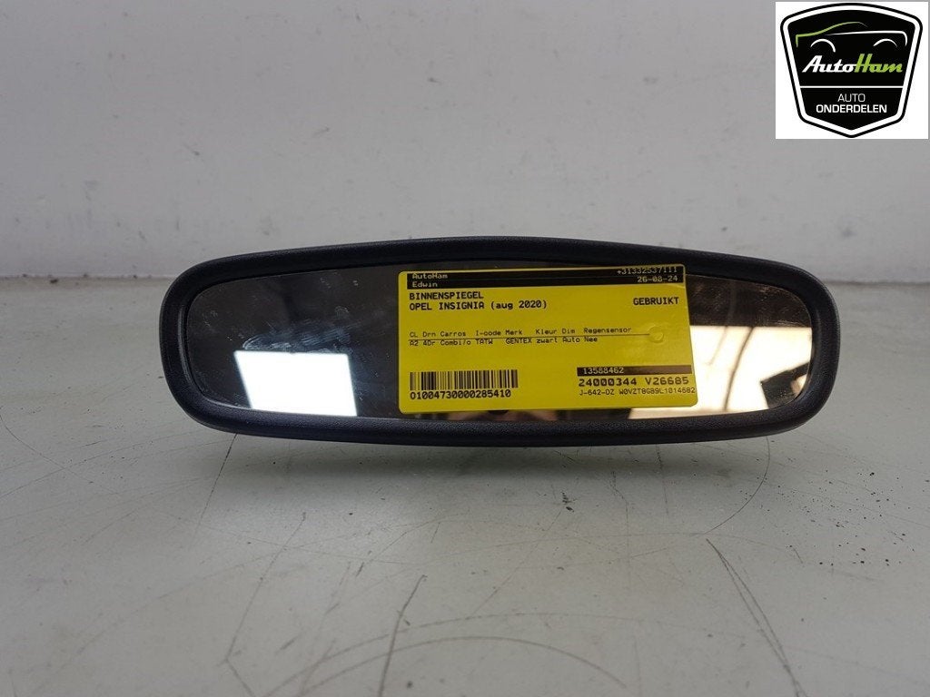 RETROVISEUR INTERIEUR Opel Insignia Sports Tourer, Dhr. J. Ham, Administratie@autoham.nl, Opel, Utilisé