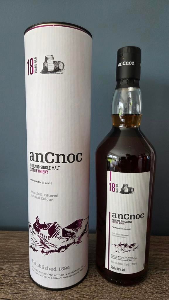 anCnoc 18 single malt whisky, Verzamelen, Ophalen of Verzenden
