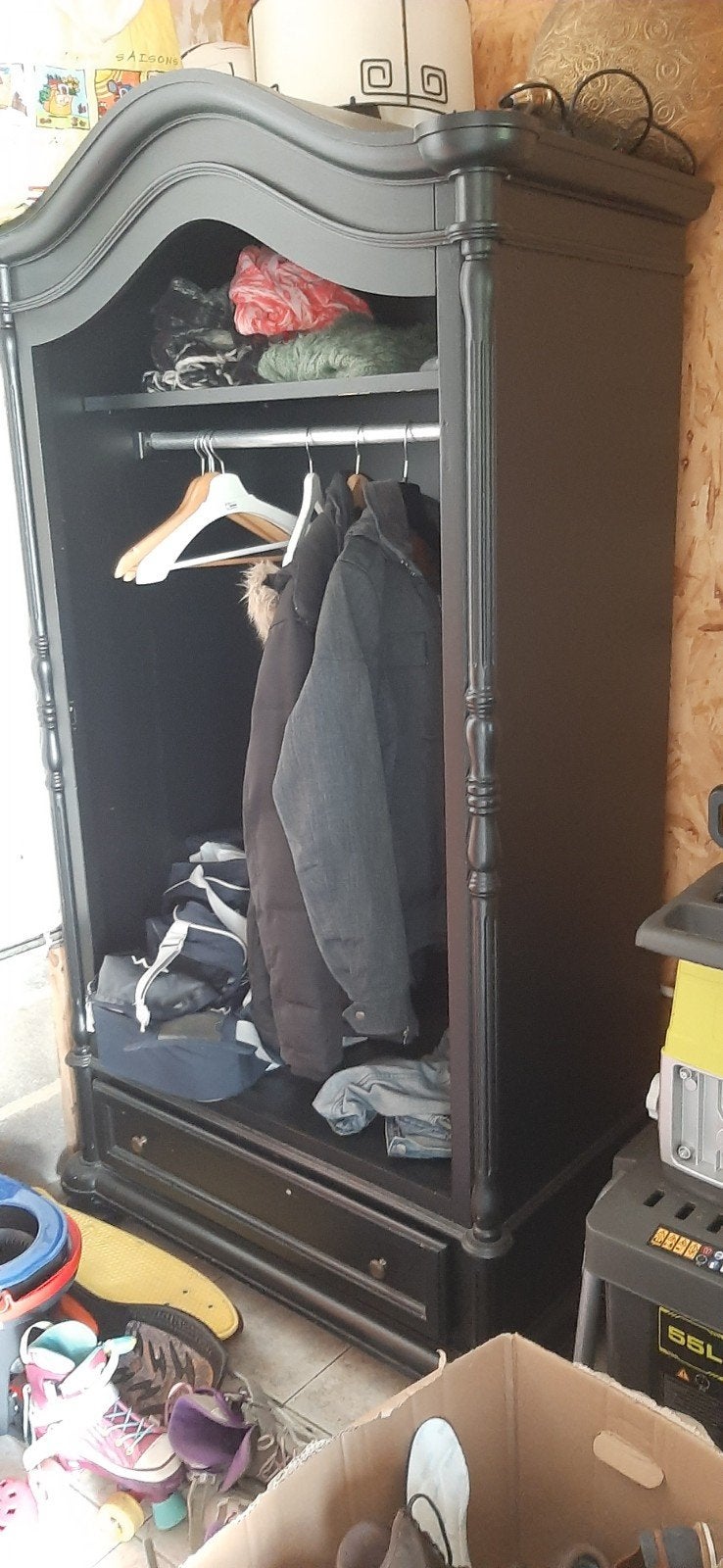 Armoire penderie, Enlèvement, Utilisé