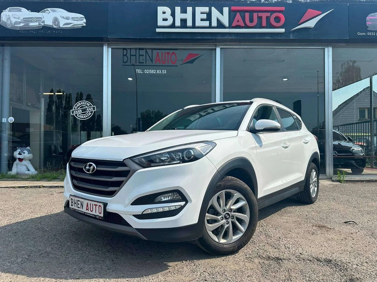 Hyundai Tucson 1.6 CRDI GPS/LED (bj 2017), Auto's, Hyundai, Bedrijf, Te koop, Tucson, ABS, Airbags, Airconditioning, Alarm, Automatische klimaatregeling