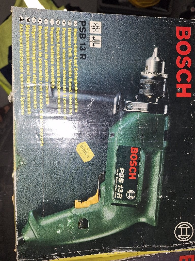 Boormachine, 400 à 600 watts, Enlèvement, Utilisé, Perceuse