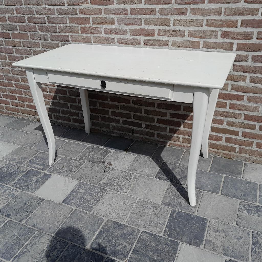 bijzettafel, tafel, bureau, Huis en Inrichting, Tafels | Bijzettafels, Ophalen, Gebruikt, 75 cm of meer, 60 cm of meer