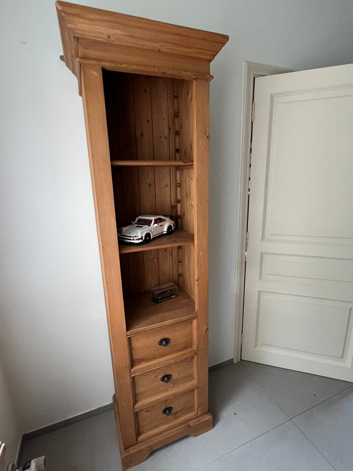 Houten boekenkast, Ophalen, Gebruikt, Klassiek, 50 tot 100 cm