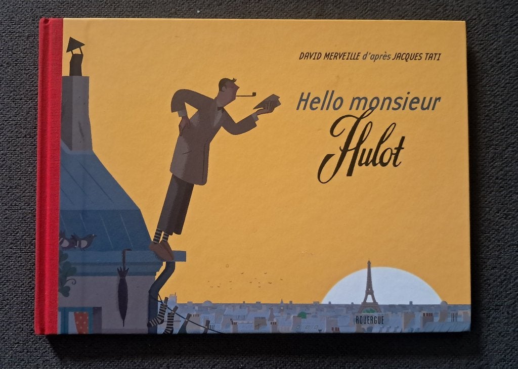 BD Hello Monsieur Hulot, Ophalen, David Merveille, Eén stripboek, Zo goed als nieuw