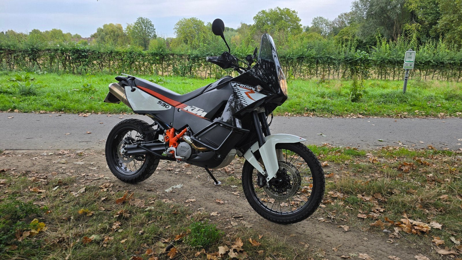 KTM 990 Adventure R met 8642 km, 2 cilinders, Motorrijbewijs A, Gebruikt, Particulier