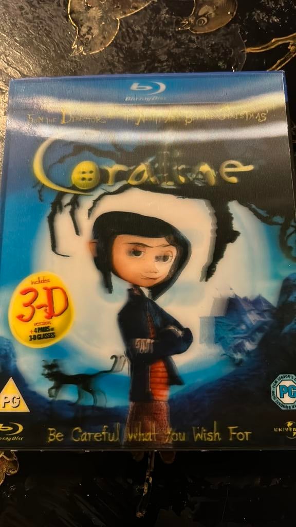 Coraline (3D + 2D Nederlands gesproken), Enlèvement ou Envoi, Comme neuf