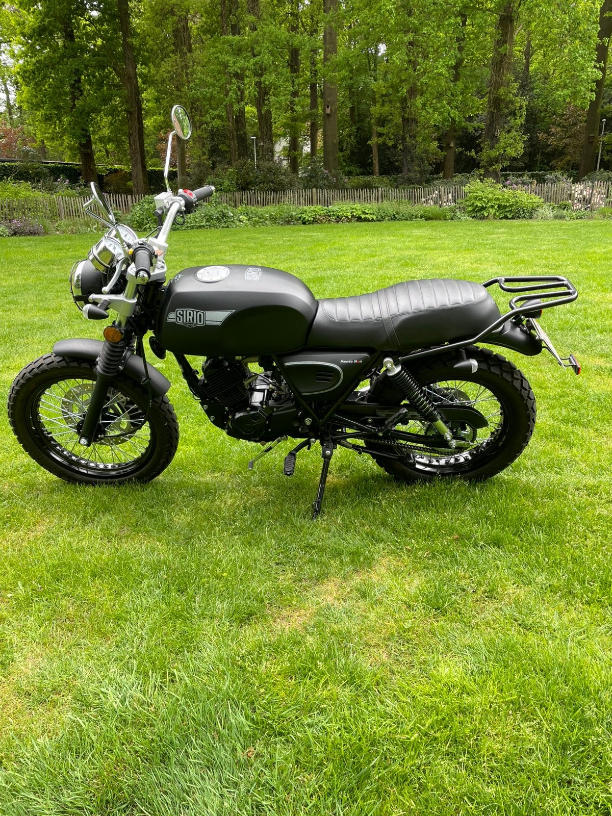 Orcal Sirio 125 cc matzwart, Motoren, Gebruikt, 125 cc, Toermotor, 11 kW of minder