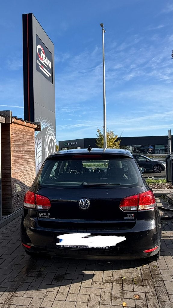 VW GOLF 6 1.6 TDI, Auto's, Euro 5, Zwart, 5 deurs, Cruise Control