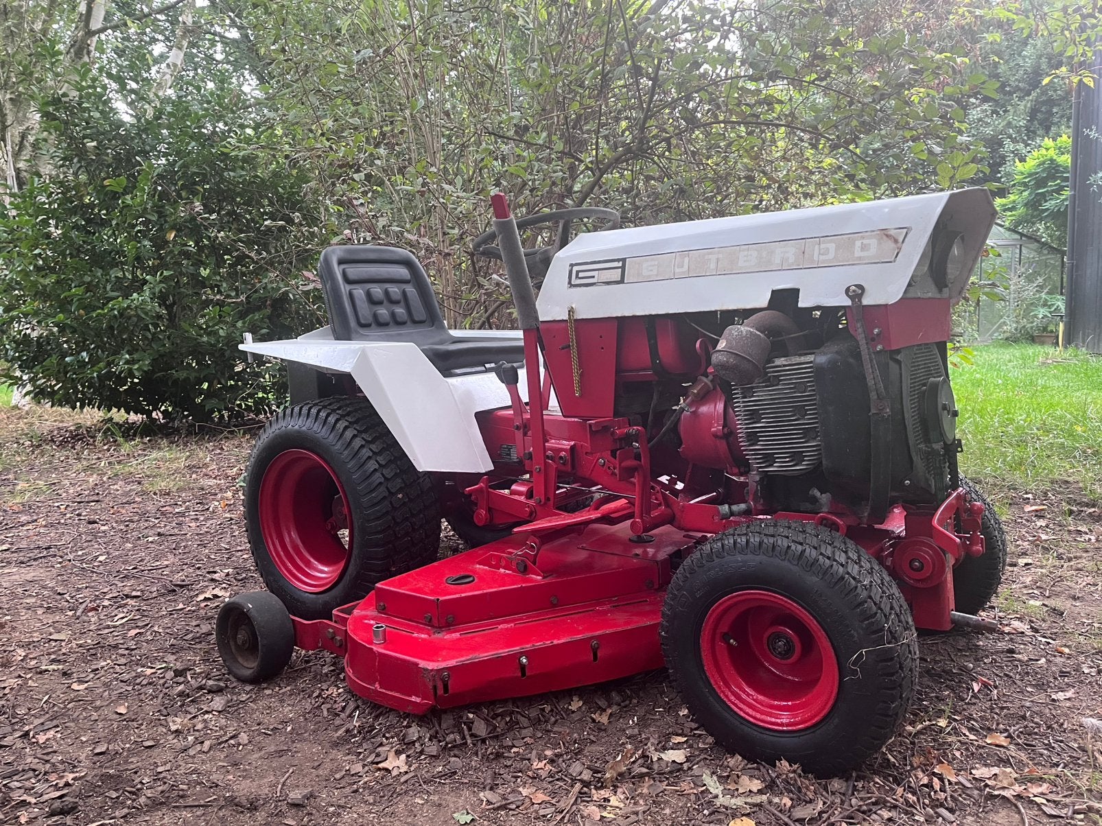 Gutbrod mini tractor zitmaaier, Tuin en Terras, Ophalen, Gebruikt, Elektrische starter, 120 cm of meer