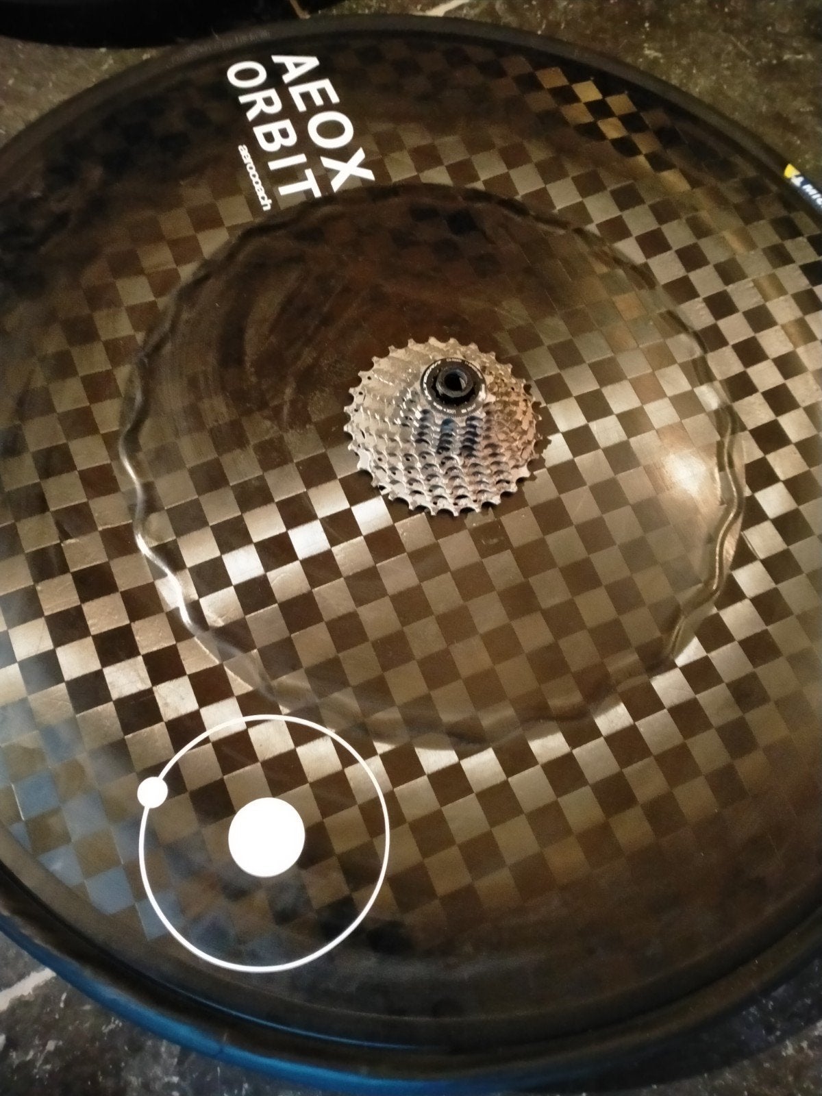 Aerocoach disc wheel set - vol wiel, Fietsen en Brommers, Aerocoach, Zo goed als nieuw, Tijdrit-/triatlonfiets, Carbon