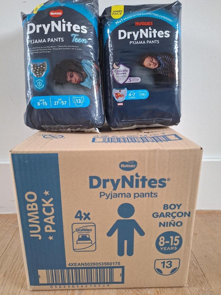 Huggies Pyjama Pants / Pampers Dry Nites Age 8-15 & 4-7, Kinderen en Baby's, Badjes en Verzorging, Ophalen, Nieuw, Overige typen