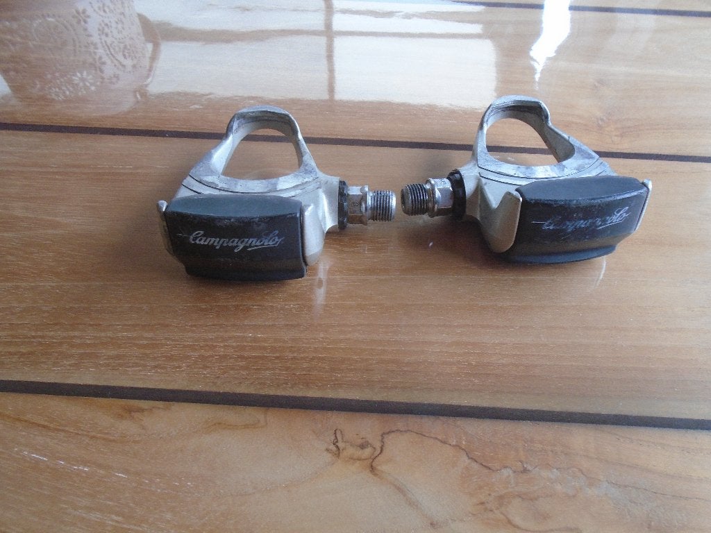 campagnolo klikpedalen 25€, Fietsen en Brommers, Fietsonderdelen, Crankstel of Pedalen, Gebruikt, Campagnolo, Ophalen of Verzenden