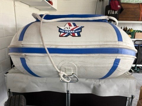 rubberboot met buitenboordmotor, Watersport en Boten, Ophalen, Zo goed als nieuw, Lodestar, Inclusief motor