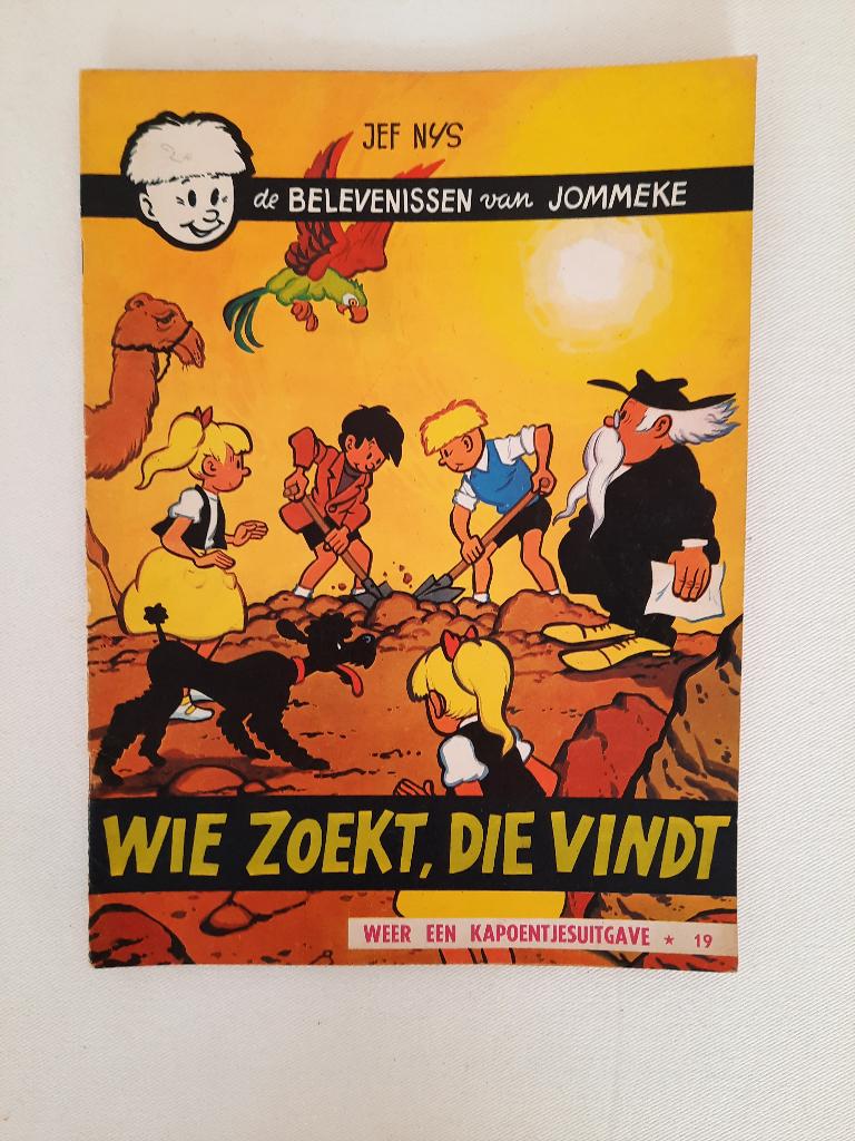 strip Jommeke / nr 19 uit 1969/ kleurloos /, Boeken, Ophalen, Gelezen
