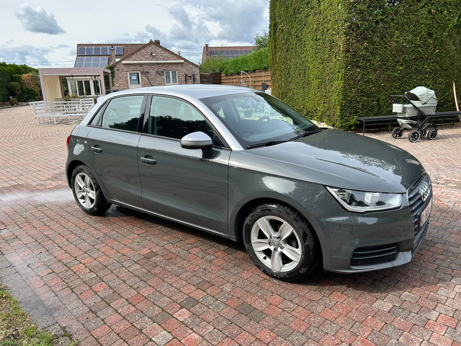 Audi A1 Sportback 1.0 TFSI | 2017 | 161.000 km | Trekhaak, Auto's, A1, Euro 6, Particulier, Zilver of Grijs