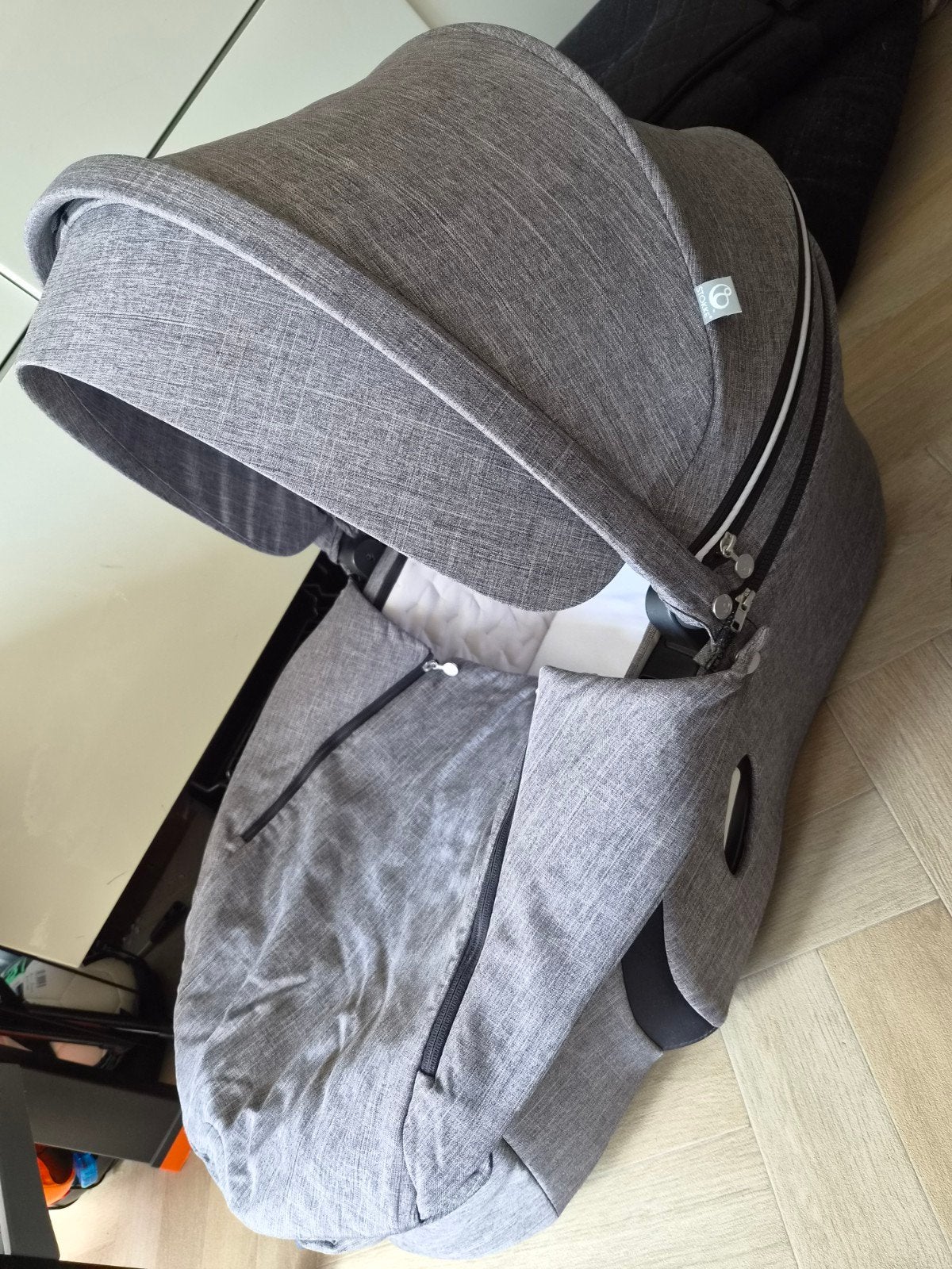 Stokke reiswieg met bijpassende winterzak, Enlèvement, Comme neuf