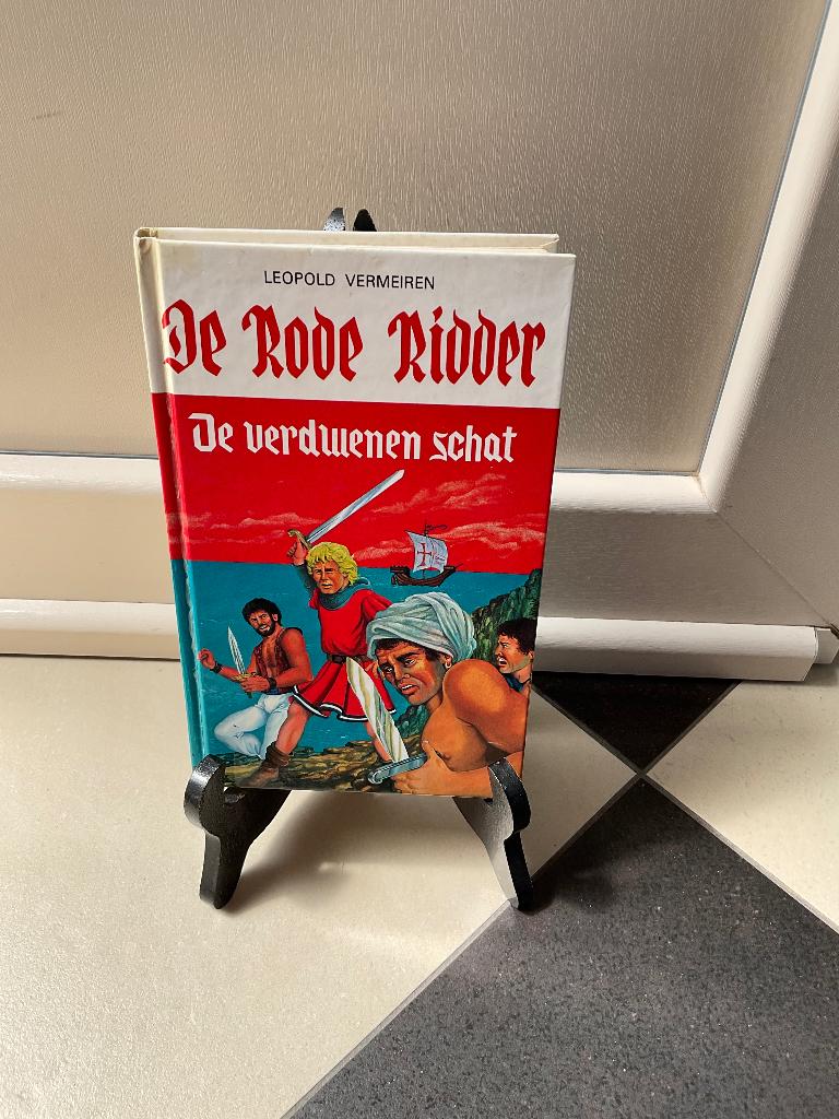 Leopold Vermeiren De roder ridder en de verdwenen schat, Boeken, Eén stripboek, Ophalen of Verzenden, Gelezen, Leopold Vermeiren