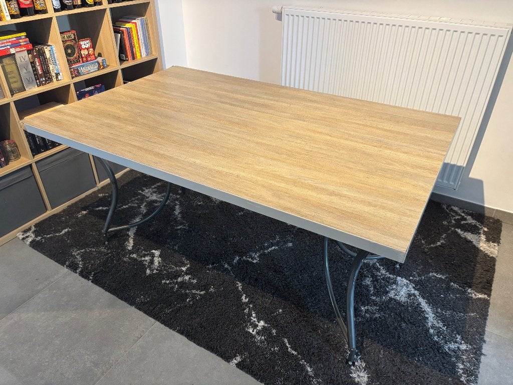 Table, Huis en Inrichting, Tafels | Eettafels, Ophalen, Gebruikt, 100 tot 150 cm, Vijf personen of meer