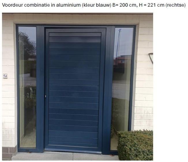 Menuiserie - Fenêtres et portes, Double vitrage, 160 cm ou plus, Comme neuf, Fenêtre de façade ou Vitre