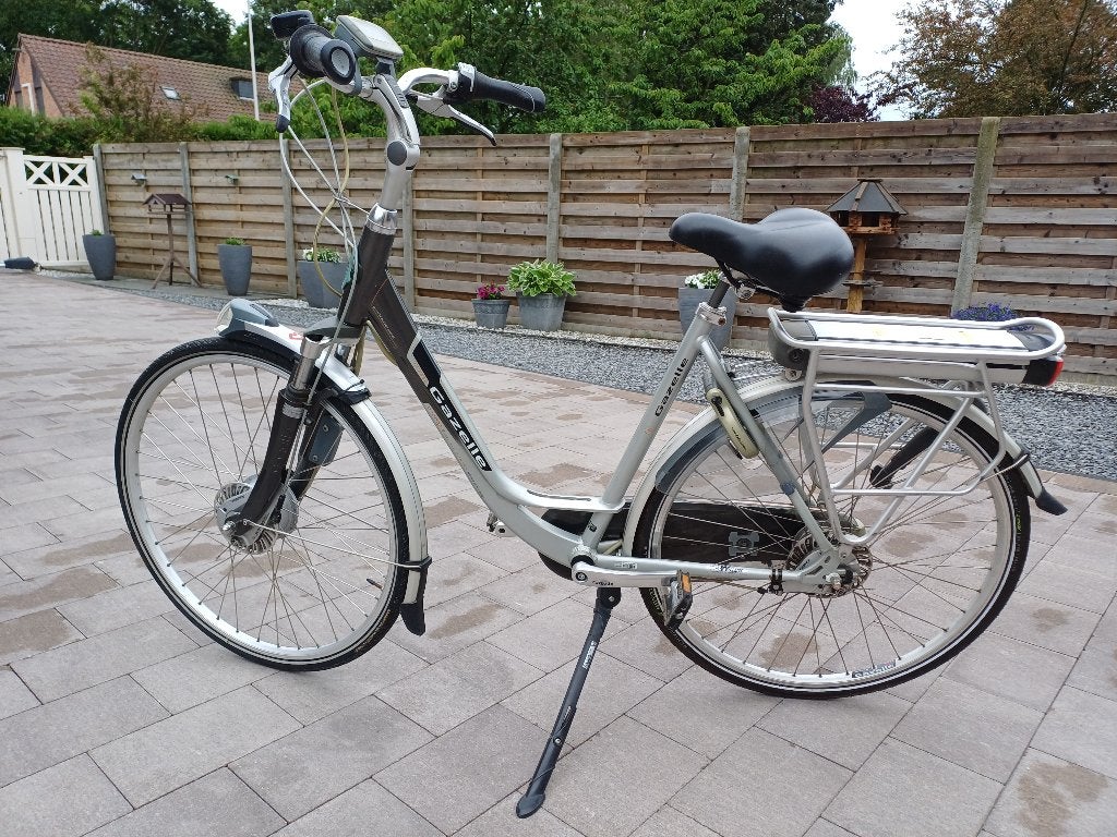 Damesfiets Gazelle Elektrisch, Ophalen, Gebruikt, Versnellingen, Schijfrem