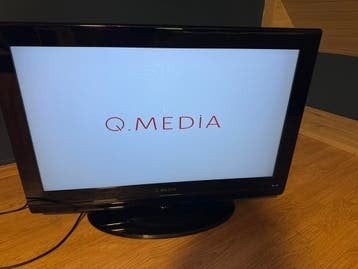 Q. media, Audio, Tv en Foto, Televisies, Gebruikt, 50 Hz, 60 tot 80 cm, Ophalen