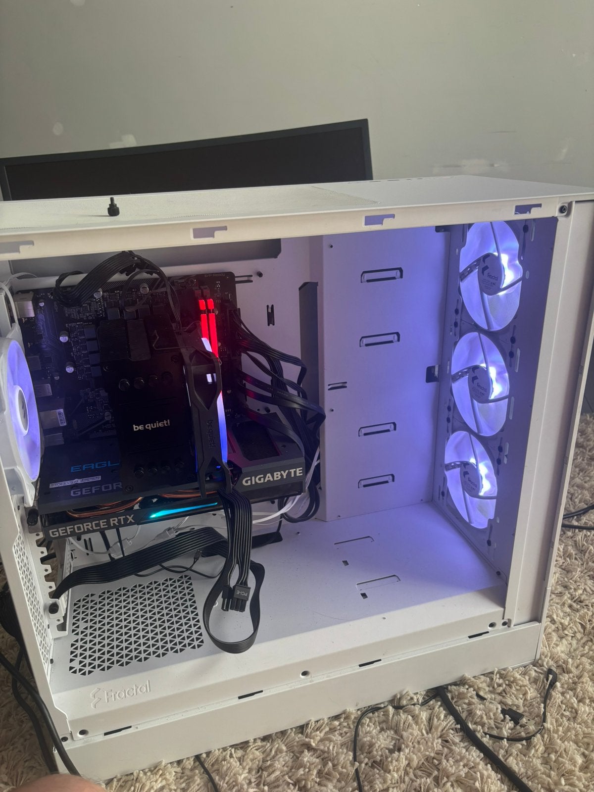 Gaming PC + Samsung 27” Curved Monitor – defect, Computers en Software, Ophalen, Zo goed als nieuw, Gaming
