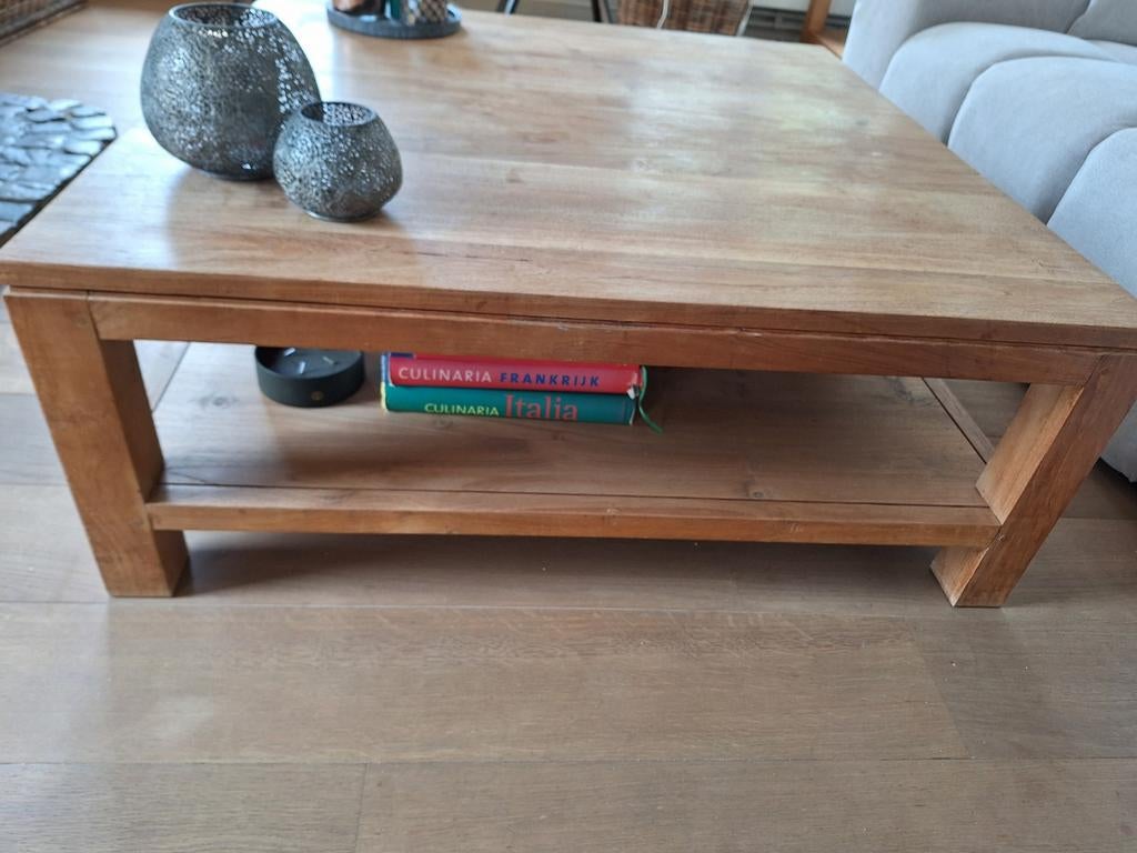 Salontafel teak, Huis en Inrichting, Tafels | Salontafels, Ophalen