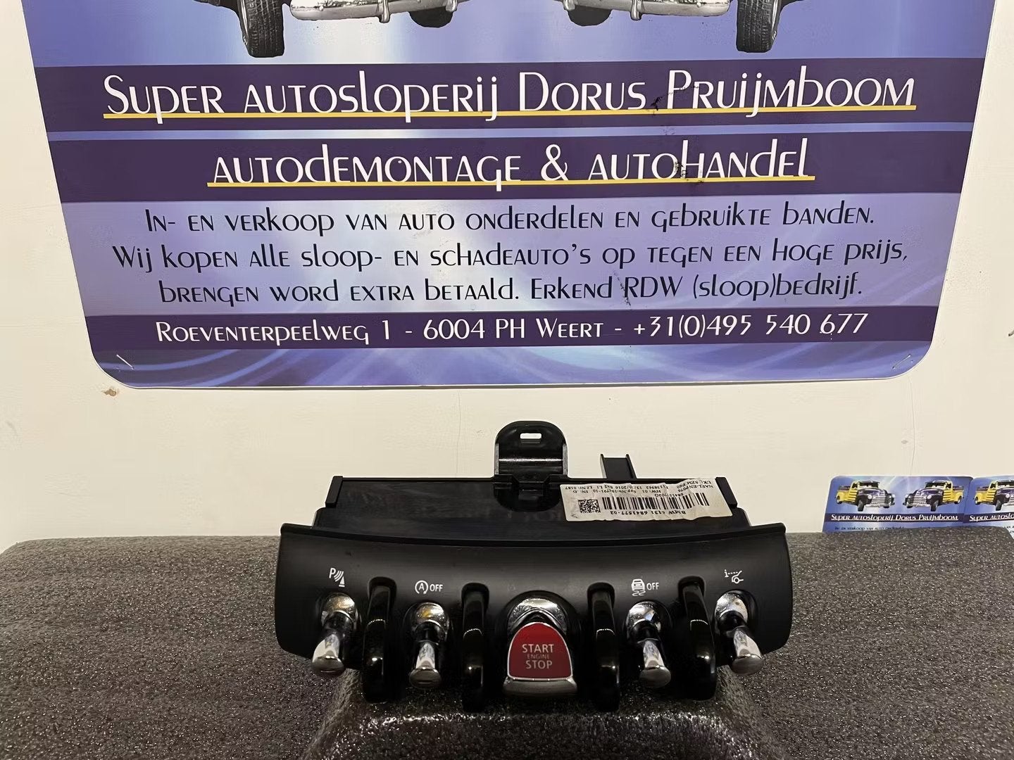 Mini countryman f60 start-stop schakelaar, Customer.service@mini.co.uk, BMW AG, Petuelring 130
80788  Munich, DE, Mini