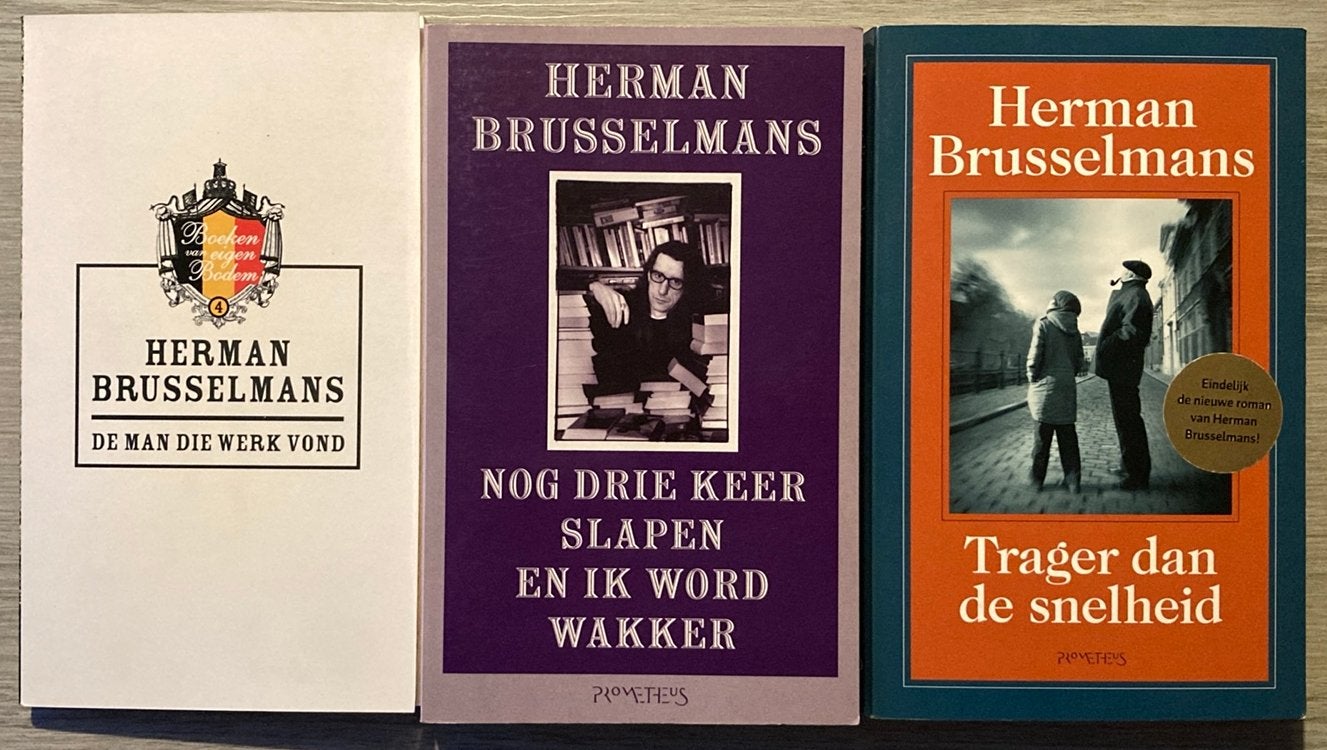 Herman Brusselmans - Nog drie keer slapen en ik word wakker, Boeken, Ophalen of Verzenden, Herman Brusselmans