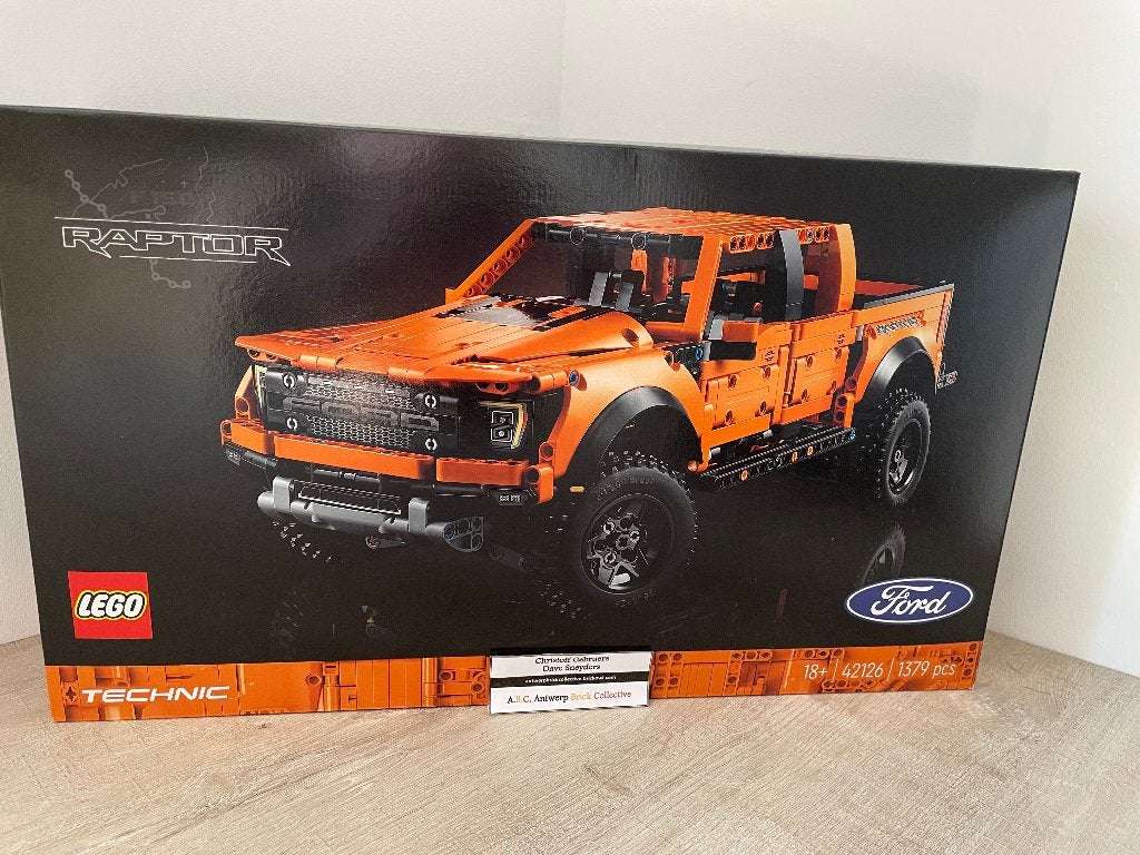 Lego Technic - 42126 - Ford F150 Raptor, Kinderen en Baby's, Speelgoed | Duplo en Lego, Ophalen, Lego, Nieuw, Technic