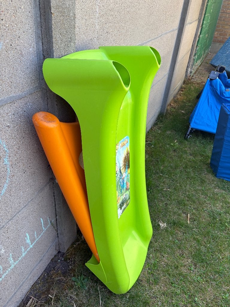 Smoby XS glijbaan, Maya de Bij-uitvoering, Kinderen en Baby's, Speelgoed | Buiten | Speeltoestellen, Ophalen, Gebruikt, Glijbaan