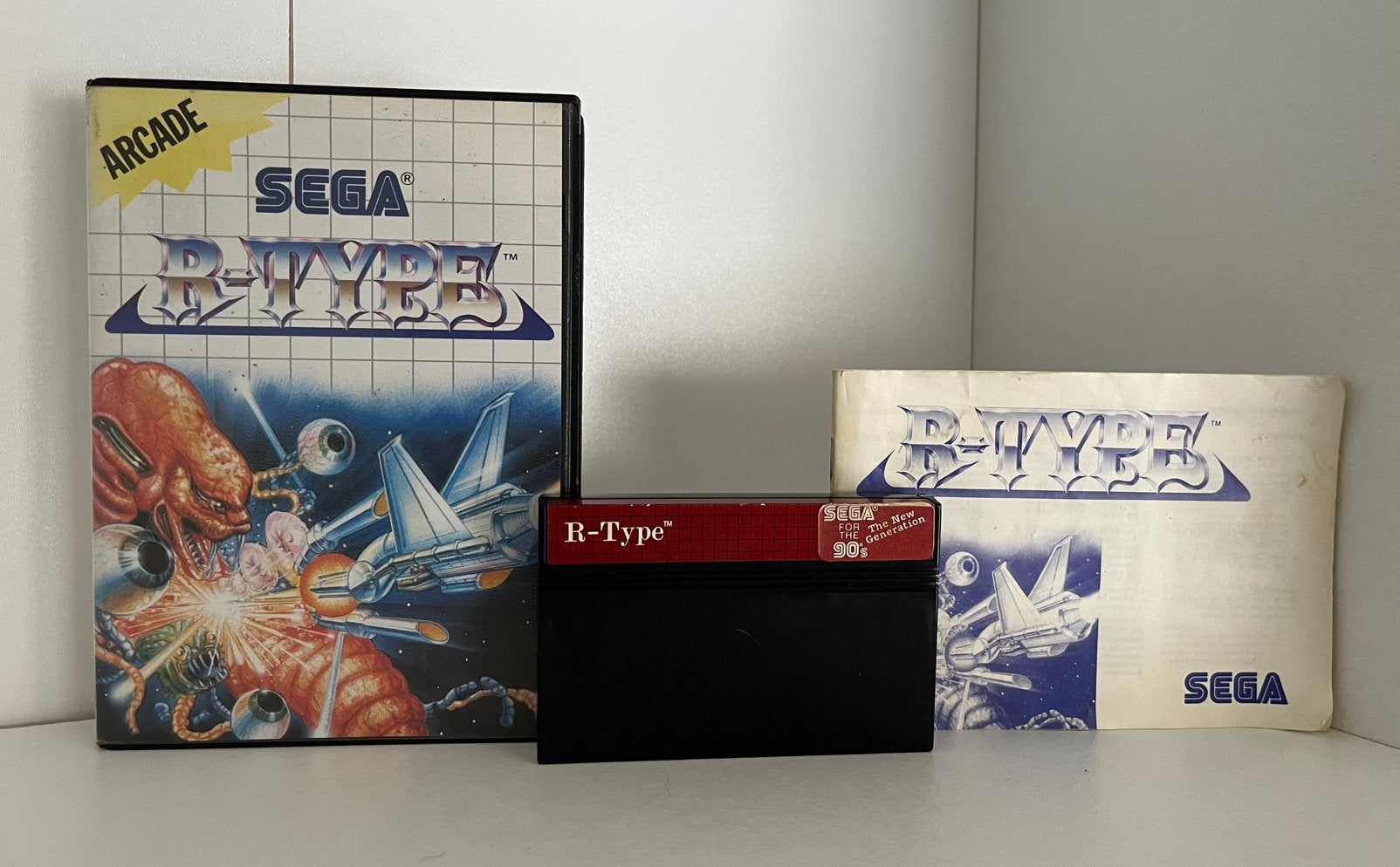 R type sega master system, Ophalen, Zo goed als nieuw, Master System