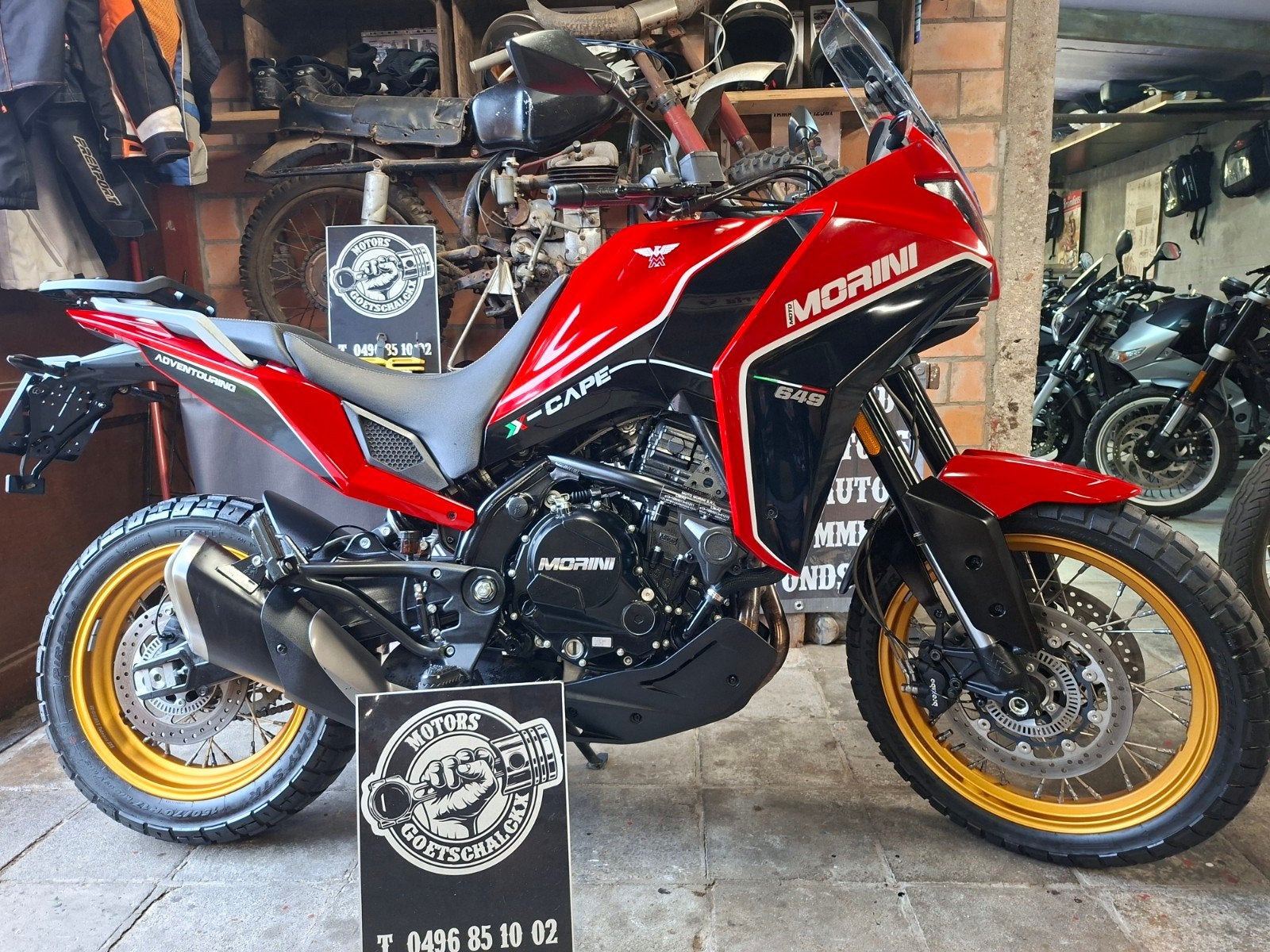 moto morini x-cape 650, Particulier, ABS