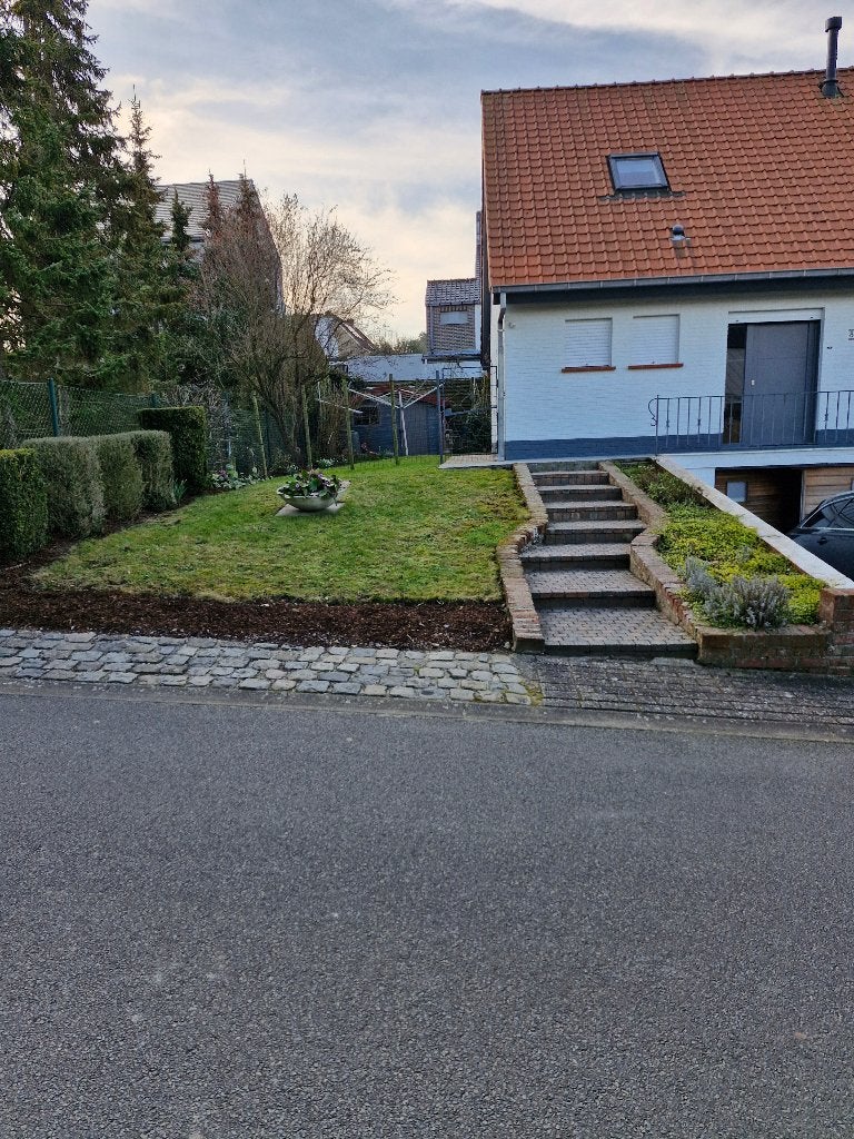 klinkers grijs/rood, Ophalen, Gebruikt, Klinkers, 10 m² of meer