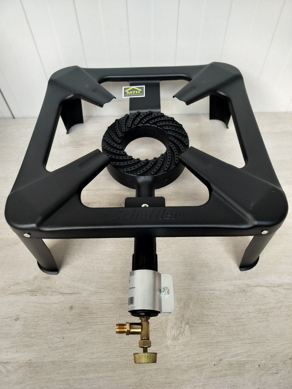 Scheffler Wokbrander XL - Campingkooktoestel 40x40cm - 7 KW., Electroménager, Enlèvement ou Envoi, Neuf, Autoportant, Gaz