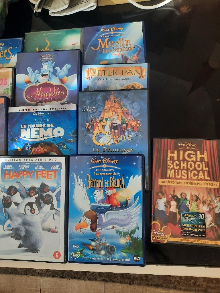 Lot de dvd pour enfants, CD & DVD, DVD | Enfants & Jeunesse, Enlèvement, Utilisé, Autres genres, Film