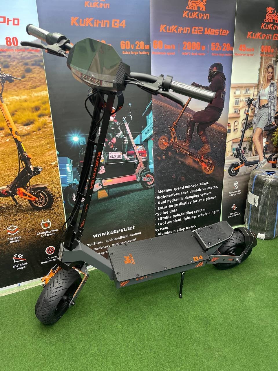 kukirin g4, Fietsen en Brommers, Ophalen of Verzenden, Nieuw, Elektrische step (E-scooter), Kukirin g4