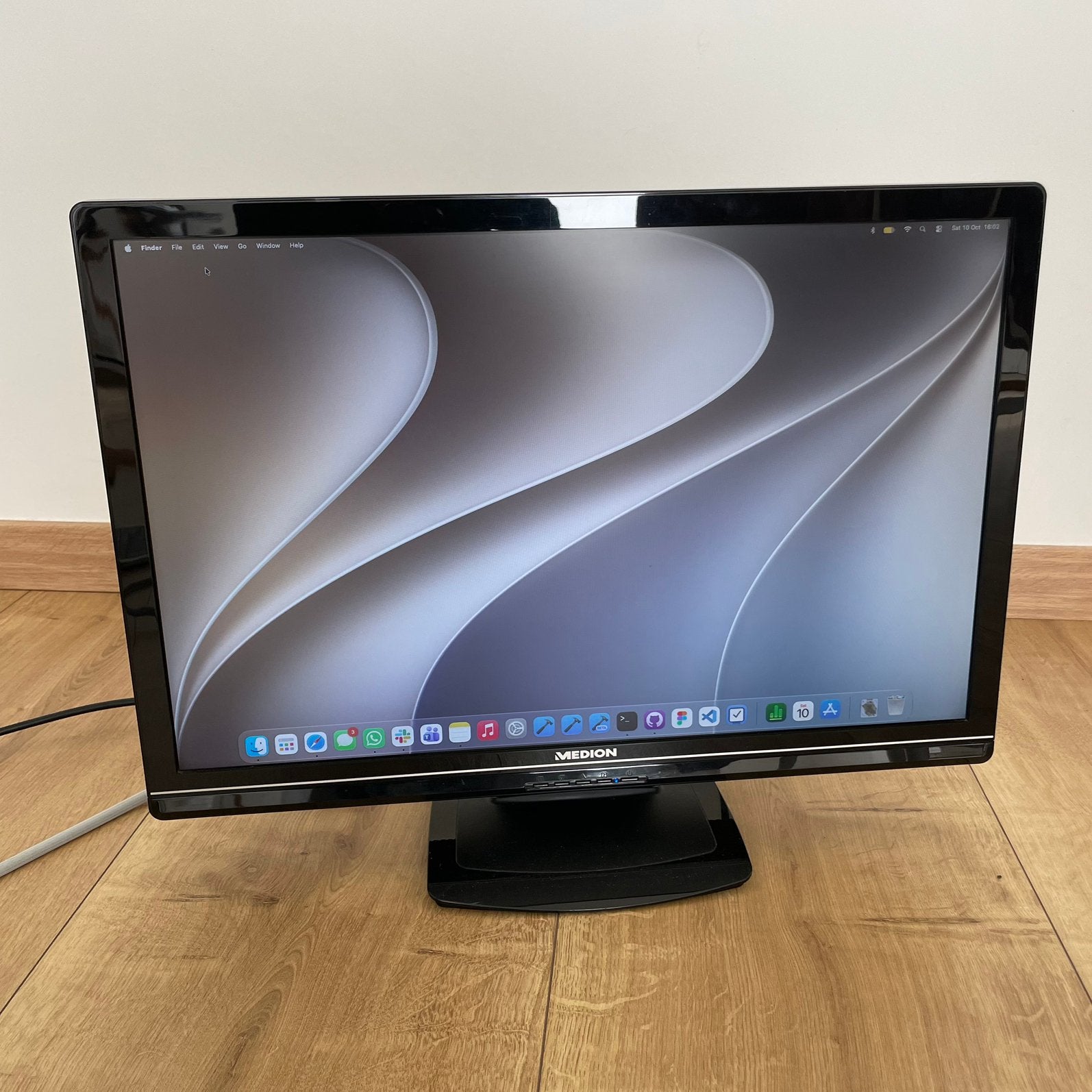 Medion MD 20094 25,5 inch TFT monitor, Computers en Software, Ophalen, DVI, Gebruikt, 25,5