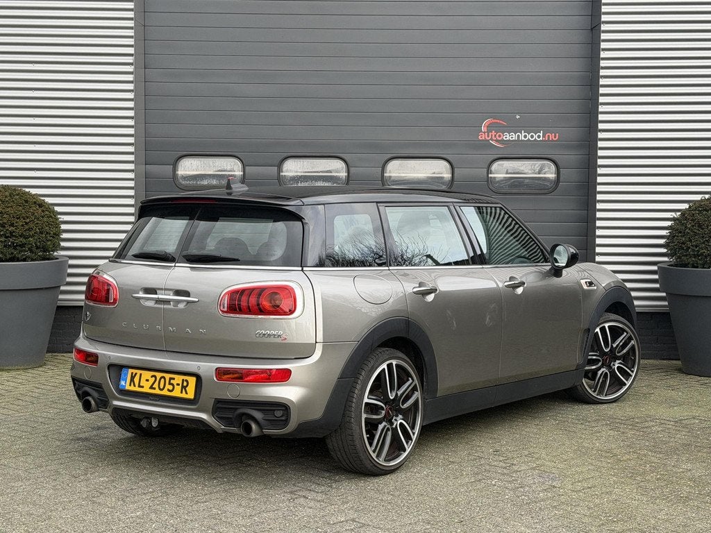 MINI Clubman 2.0 Cooper S JCW | Navigatie | Harmon Kardon |, Auto's, 1998 cc, Gebruikt, 4 cilinders, Leder en Stof