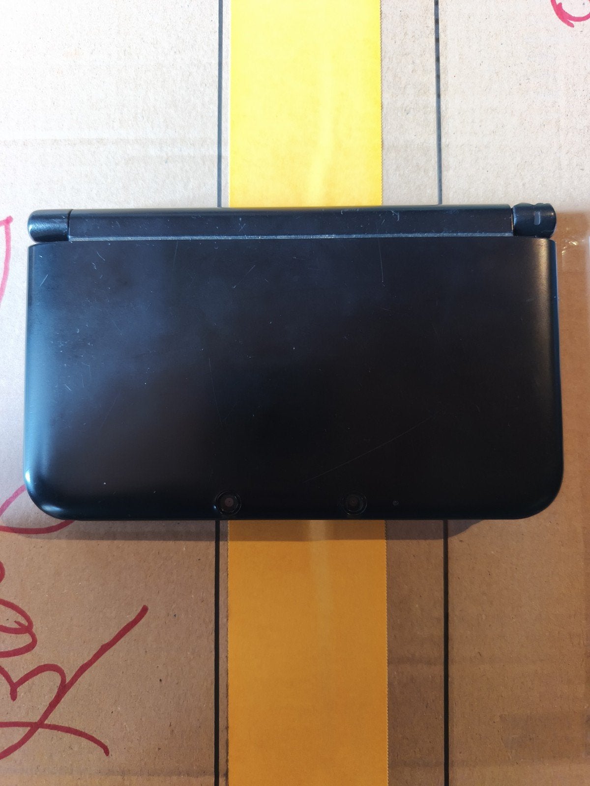 Nintendo 3DS XL zwarte op maat/aangepaste console (HShop + n, Ophalen of Verzenden, Gebruikt, Zwart, 3DS