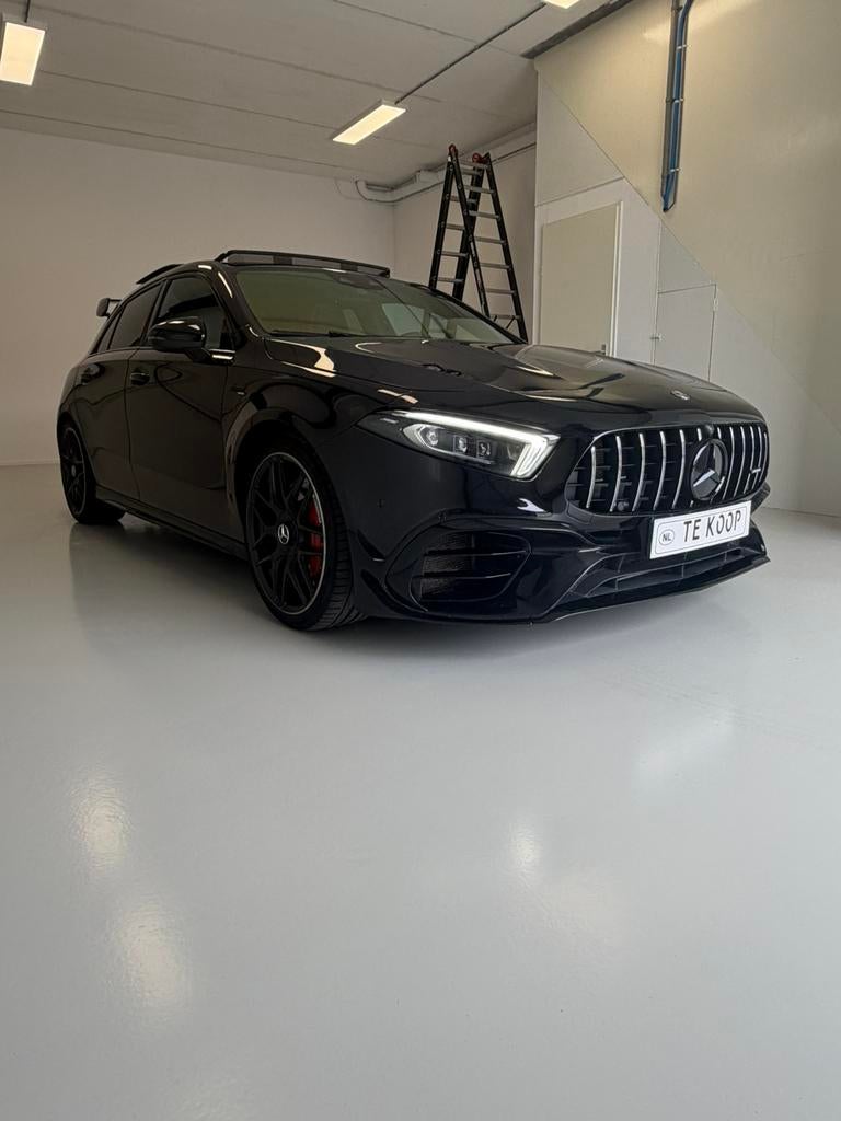 Mercedes-Benz A 45 AMG S 4M+ Premium+ Pano|Kuip|Memory 2020, Auto's, Automaat, Euro 6, 4 cilinders, Zwart