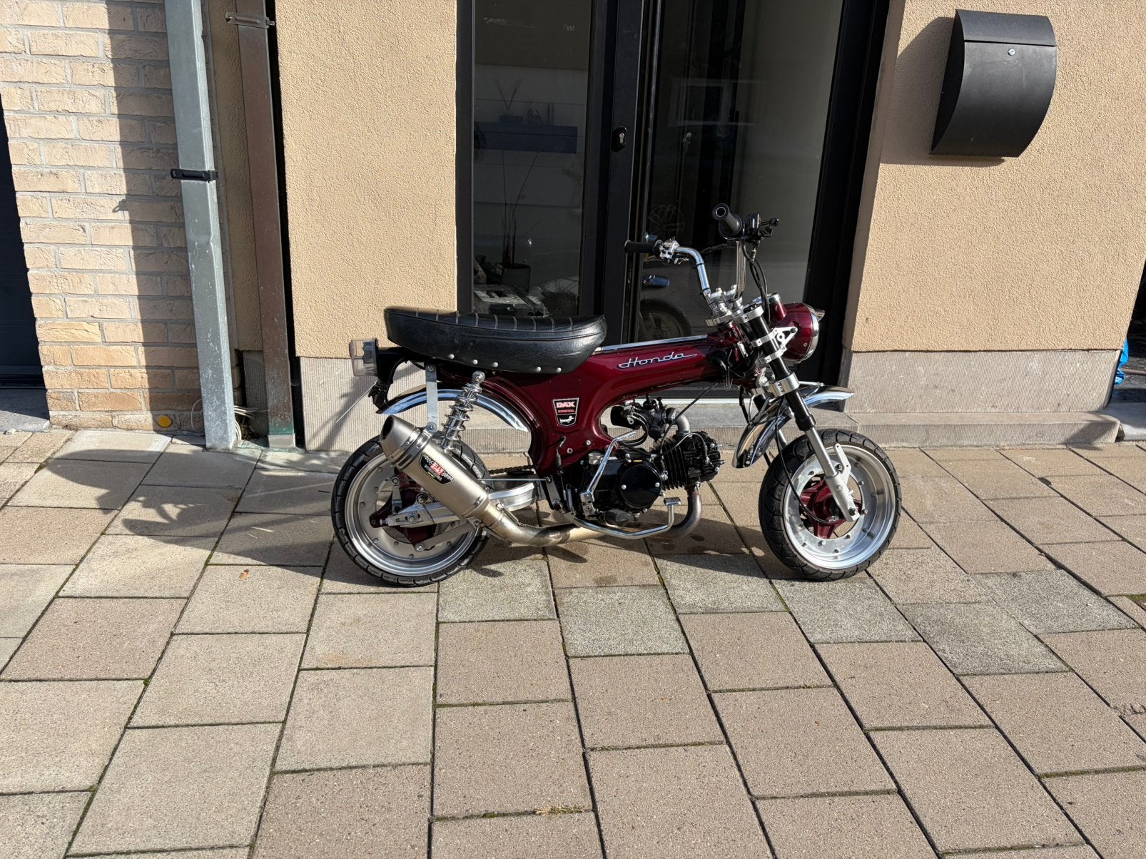Motodax 125cc, Particulier, Sportuitlaat